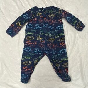 Wonder Nation Rainbow Dinosaur  6-9 Month Sleeper